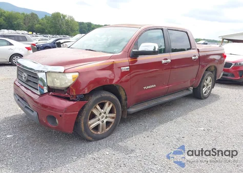 2008 Toyota Tundra Limited 5.7L V8 из США, поврежденный, VIN 5TBDV58128S516925